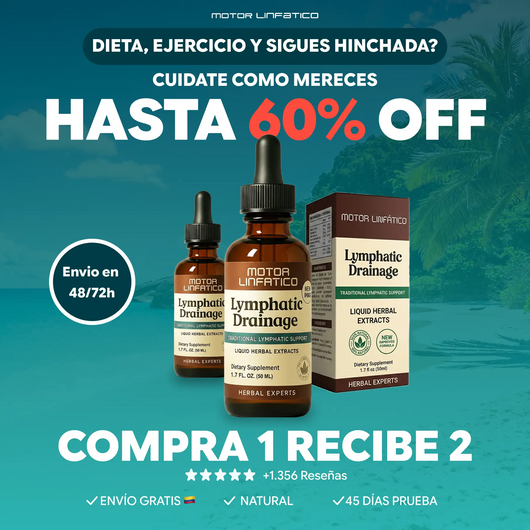 Gotas Motor Linfatico® | Desintoxicación Linfática de Forma Natural