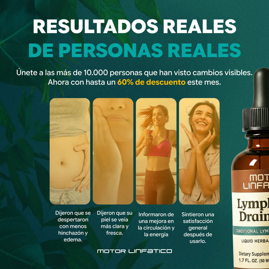Gotas Motor Linfatico® | Desintoxicación Linfática de Forma Natural